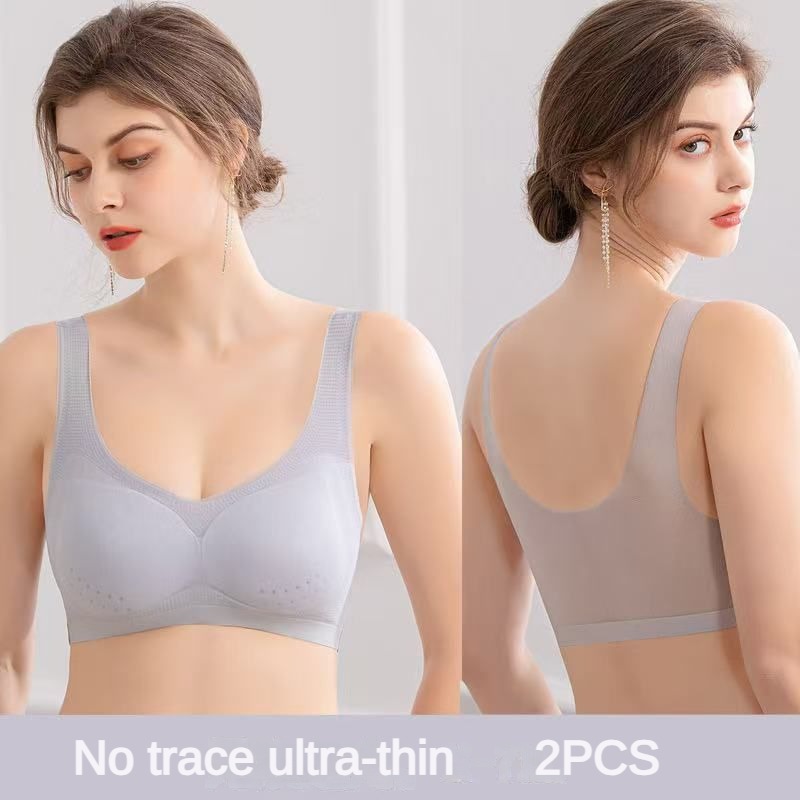 Sleep Bra Bralette - 2PCS Sexy BH Dessous Plus Size