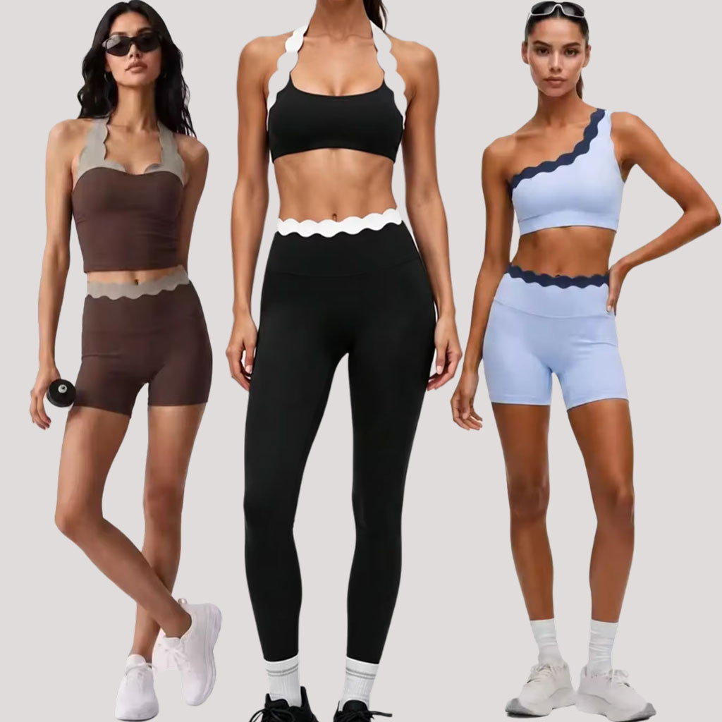 2-teiliges Yoga-Outfit für Dam – Lace Bralette Set Bewertung und Preis
