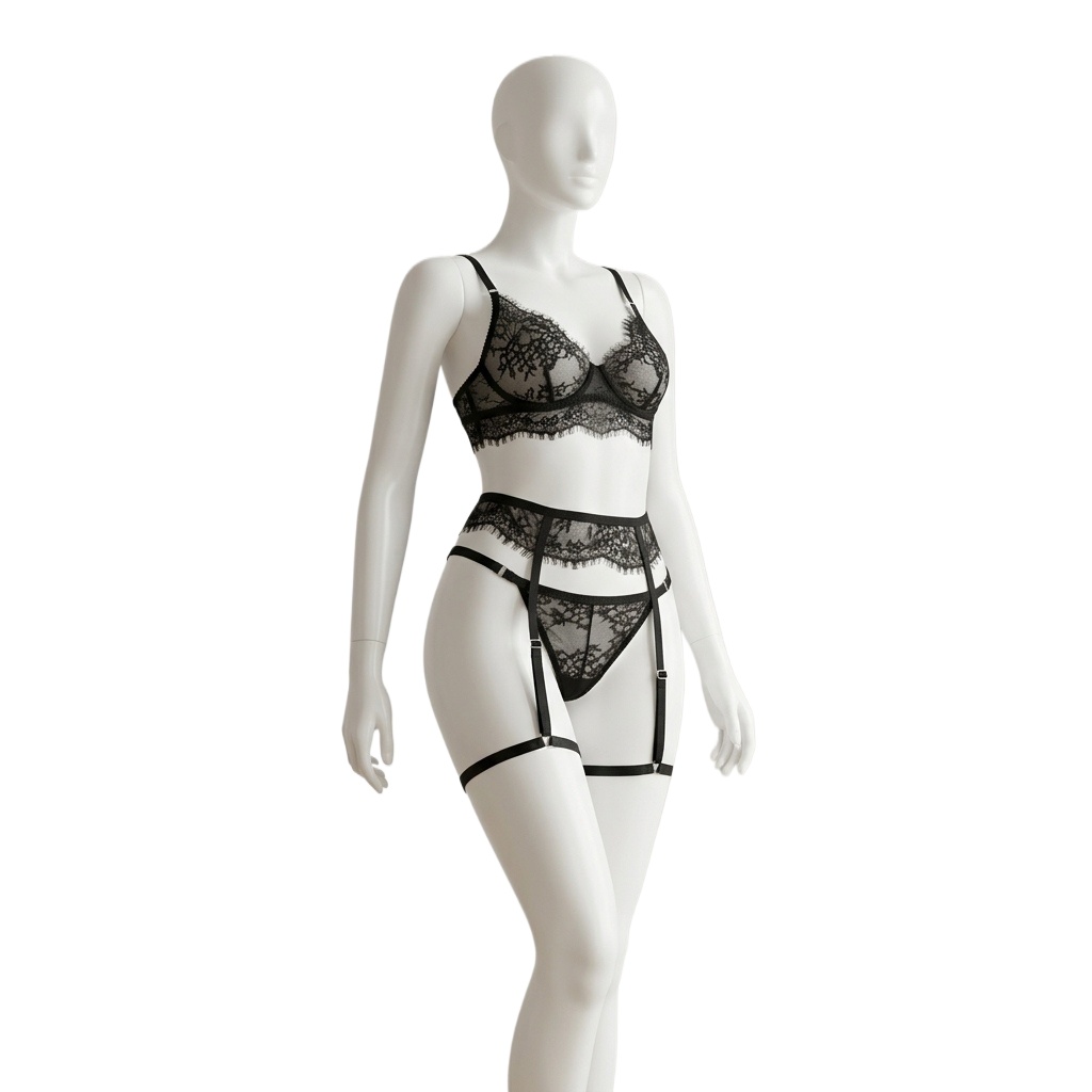 Dessous-Unterwäsche-Set, Spitz – Lace Bralette Set Bewertung und Preis