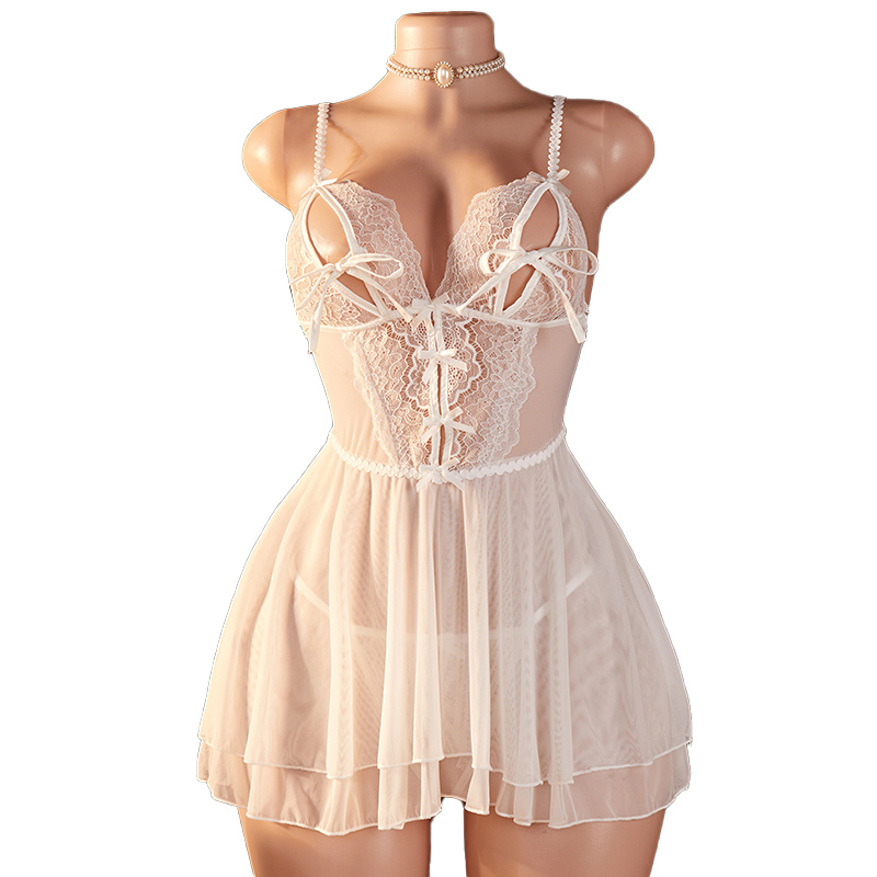 Transparente Sexy Damen-Linger – Lace Bralette Set Bewertung und Preis